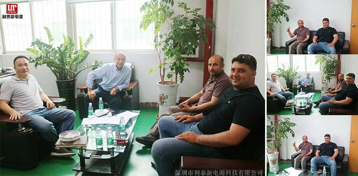 阿富汗客戶到我司巡廠，對無觸點穩(wěn)壓器產(chǎn)品的合作